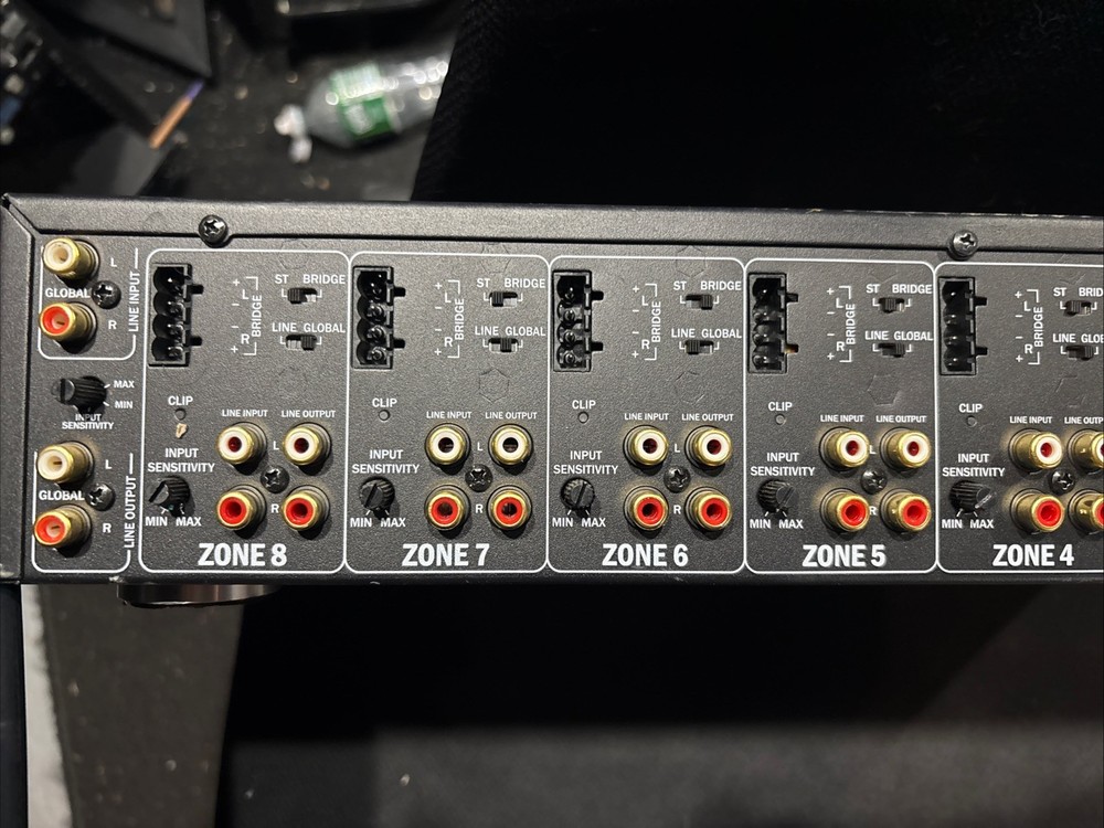 Control4 Triad 8-Zone Power Amplifier - Black (C4-AMP108)