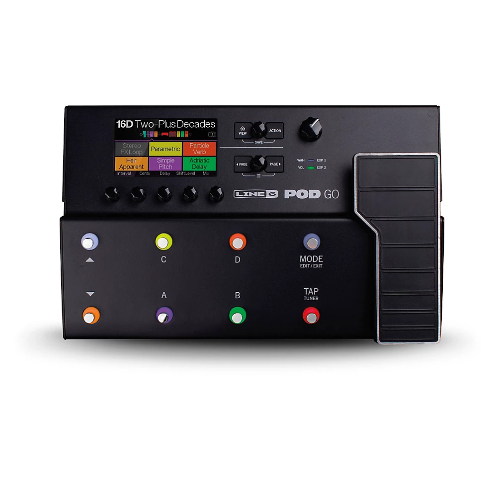 Line 6 POD Go Guitar Multi-Effects Processor Black