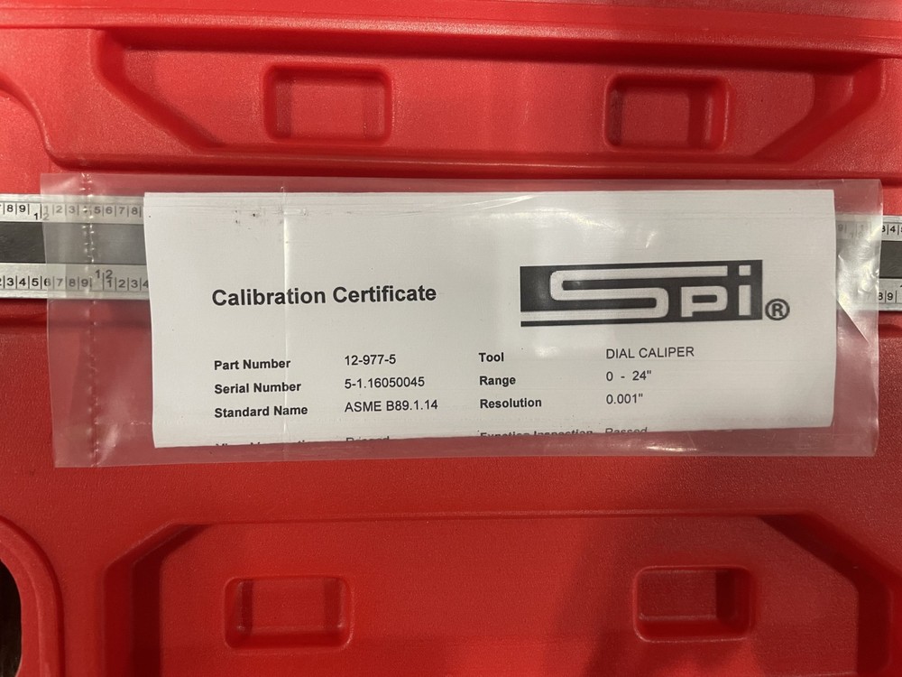 SPI - Caliper - 12-977-5 - 0-24" Range