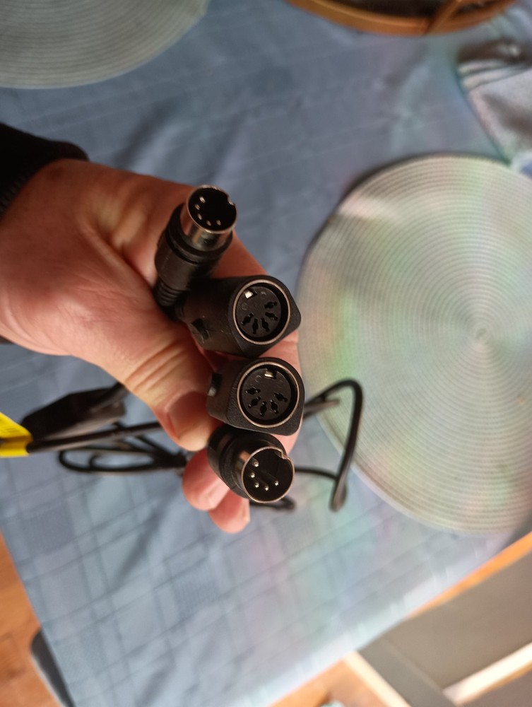 TEMPUR-PEDIC 61359 6 FT ADJUSTABLE BASE SYNC CABLE 5 PIN 2 BED SYNCHRONIZATION E