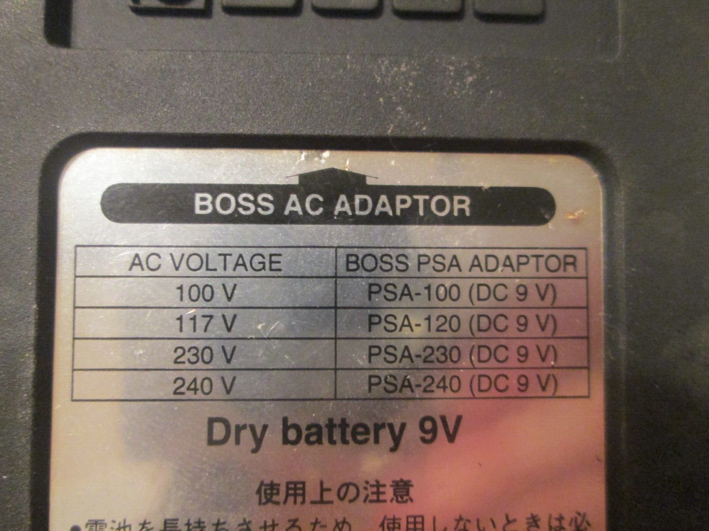 BOSS Distortion DS-1