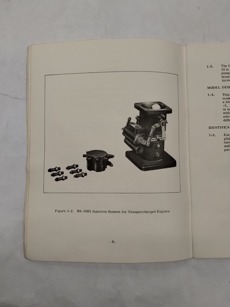Bendix RS Fuel Injection System Preliminary Service Manual-Original
