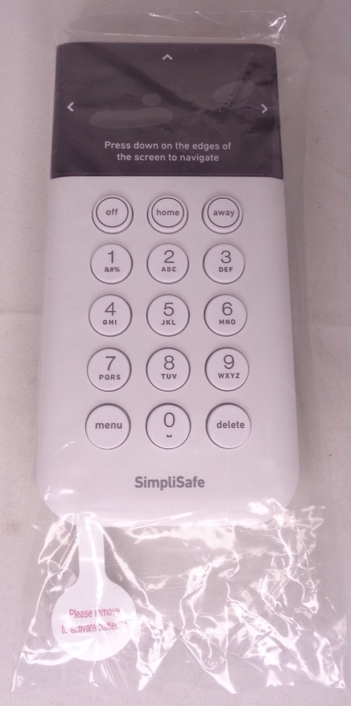 SimpliSafe 3rd Generation Wireless Keypad Model KP3W NEW without Box