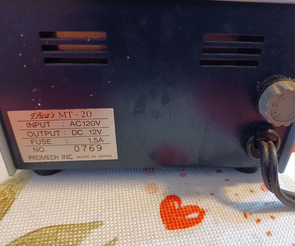 Erica's MT-20 Electric Smart Micro Motor - Powers On - Untested