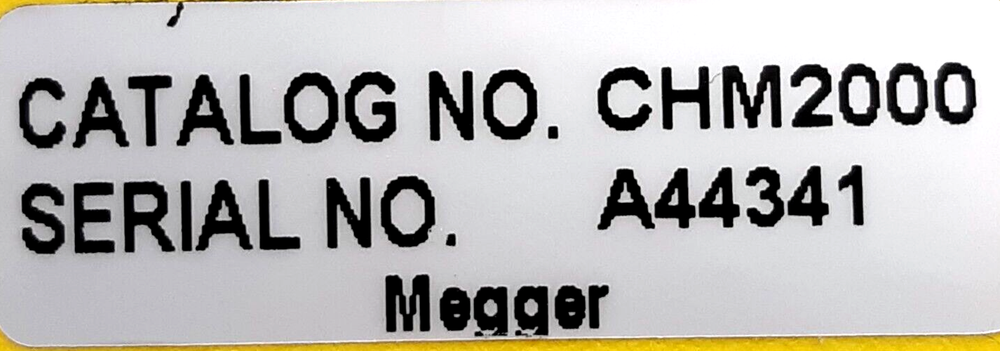 Megger CHM2000 Cable Height Meter