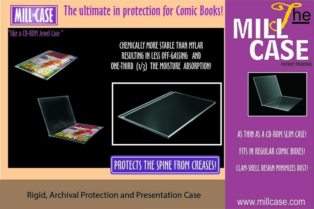 MILLCASE NEW SEALED Comic Book Slab Case 10 Pack