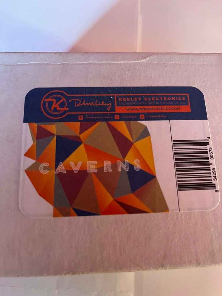 Keeley Caverns V2 Delay/Reverb Effects Pedal