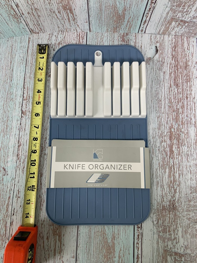 Kenton Grey Knife Organizer.BLUE