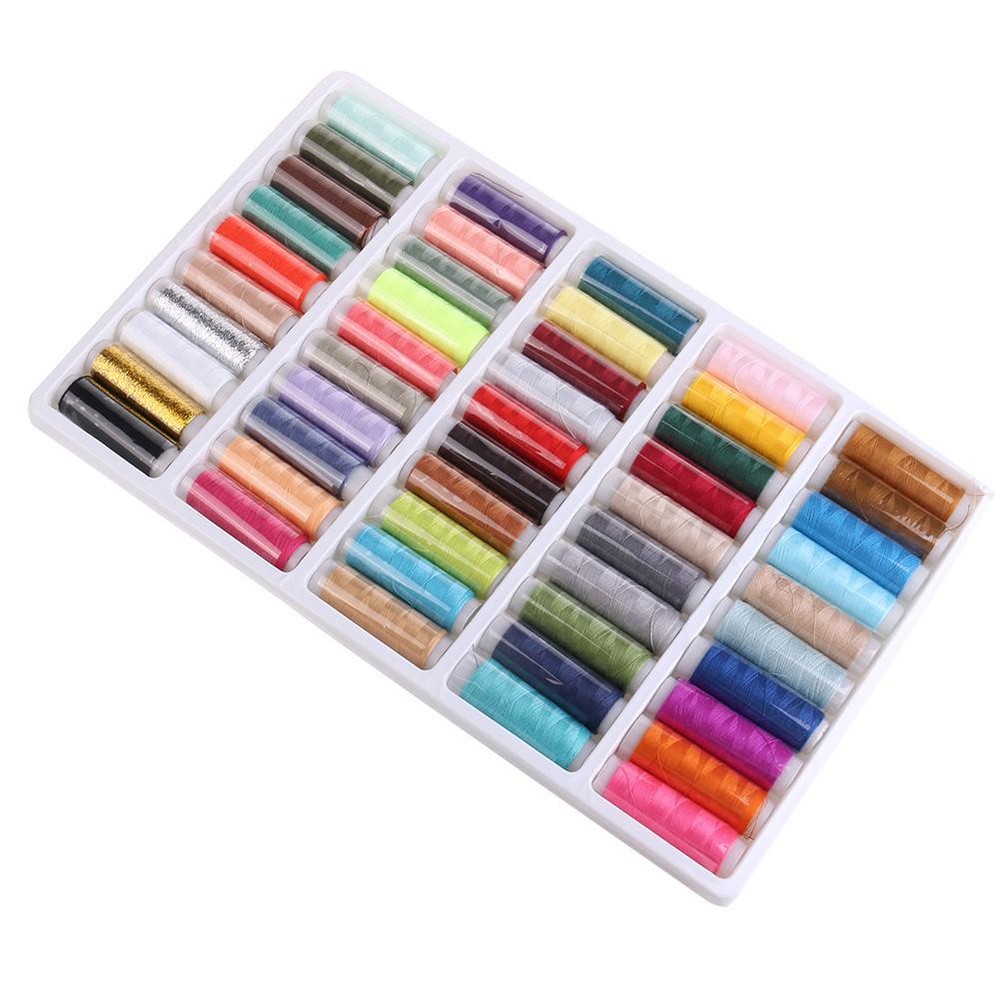 39 Spools Sewing Thread Polyester Assorted Colors 165 yards each Wholesale Lot