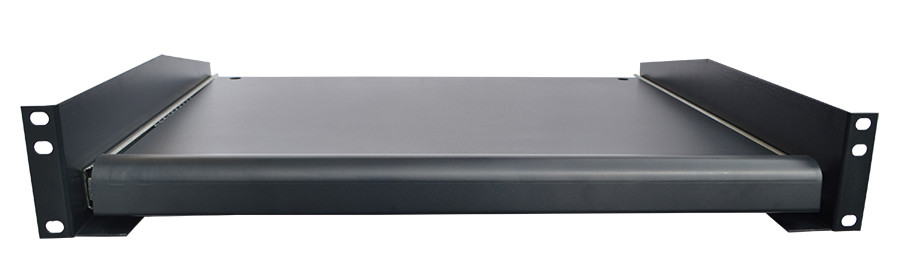 2 X PCS 19" Rack Mount ADJUSTABLE Pull-Out Sliding Keyboard Mouse Shelf Tray