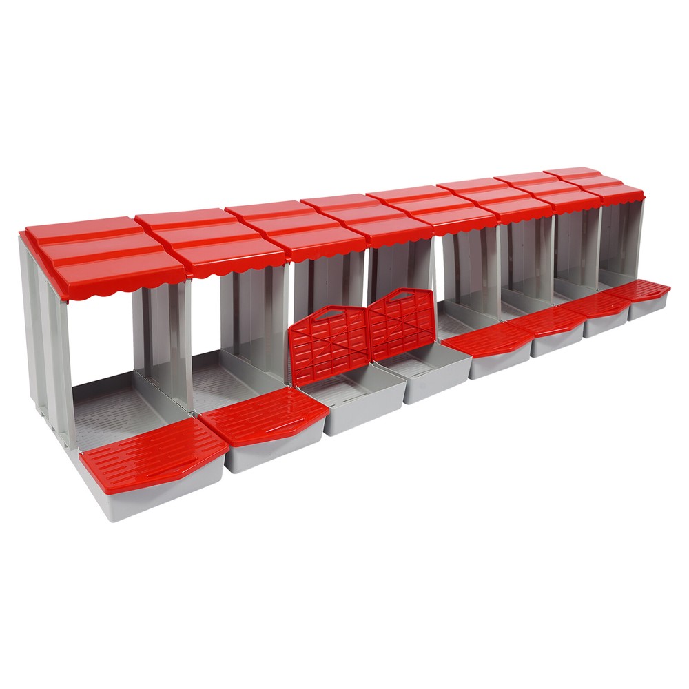 Modern 8-Compartment Chicken Nesting Boxes for Comfortable Egg Laying