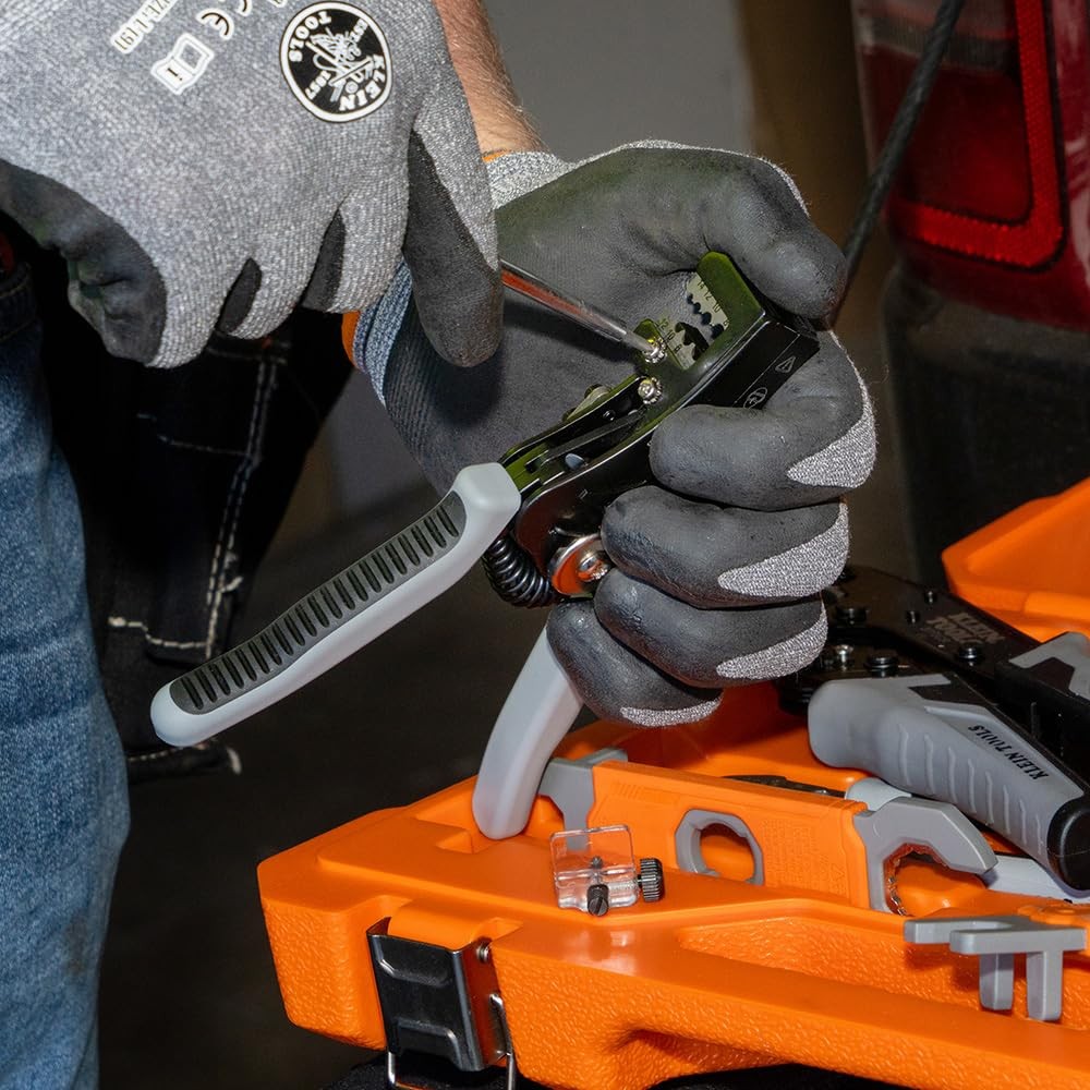 Klein Tools 11069S Automatic Solar Wire Stripper, Precision Stripping for 6...