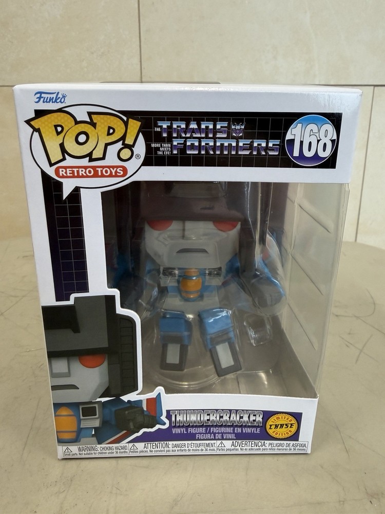 Funko Pop! Vinyl: Transformers Thundercracker (Chase) #168 Fresh!! New In Box