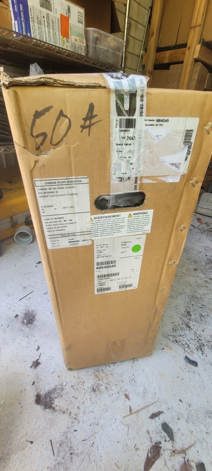 A064G545 RA 100 (SE) 100 Amp Automatic Transfer Switch 240V Service E. Rated