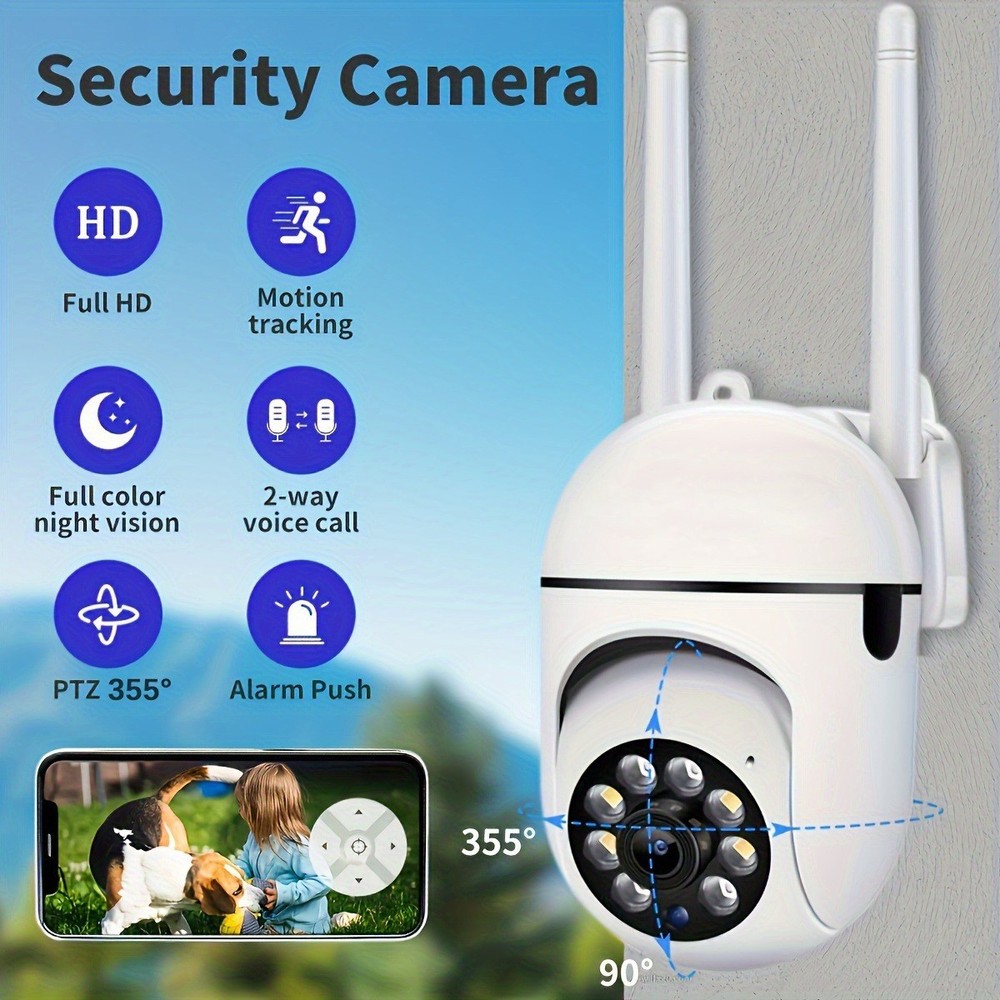 5G & 2.4G WiFi  Security Camera 2K Wireless Home Camera Easy Install