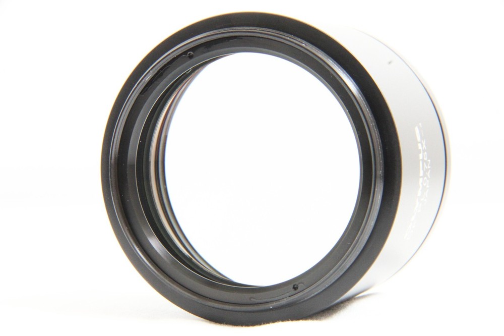Exc++ Olympus Stereo Microscope Objective DF PL 0.75x -4 [54mm Thread] #5198