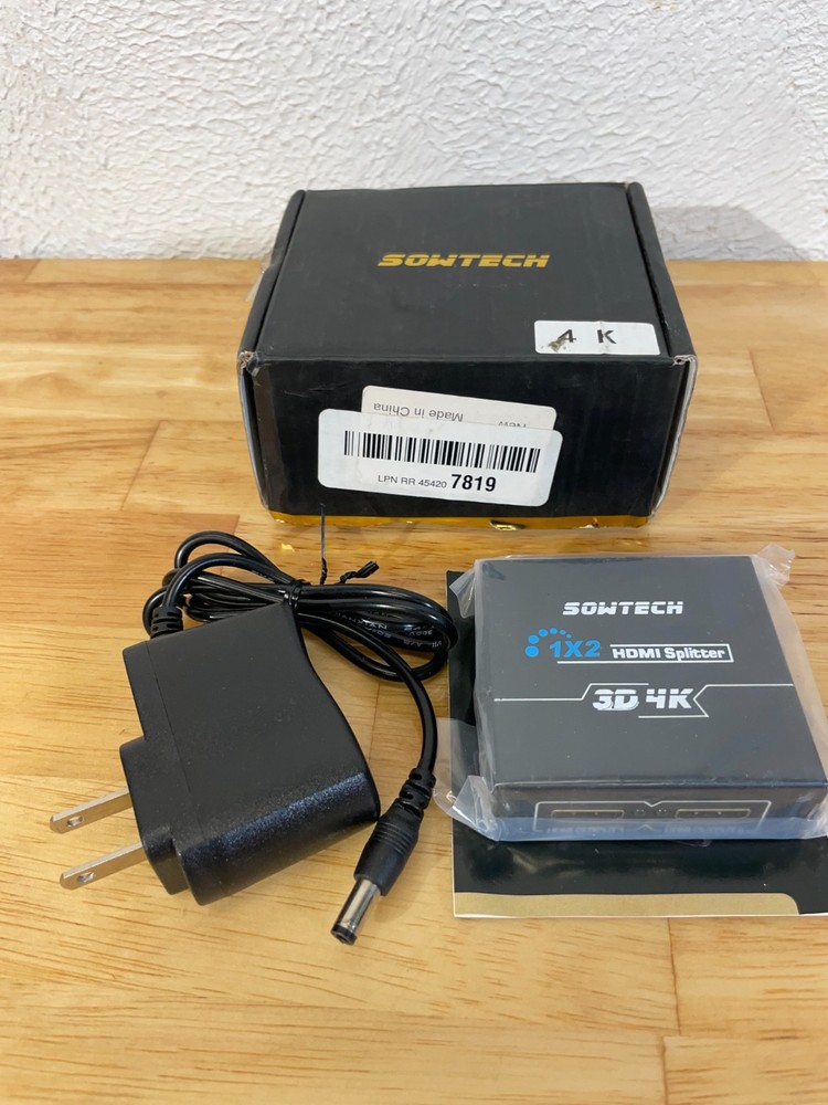 Sowtech 1x2 HDMI Splitter - 3D, 4K