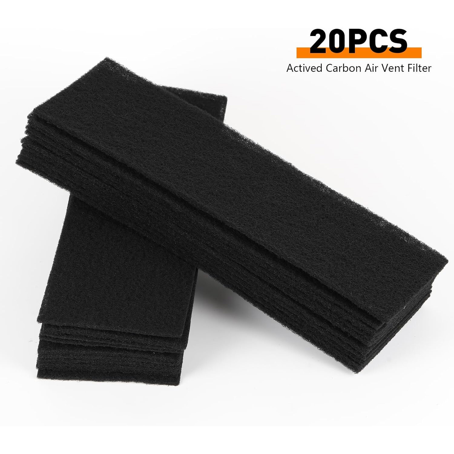 4"X 12"Inch high quality Black Air Carbon Filter Virgin Charcoal for Inline Fan