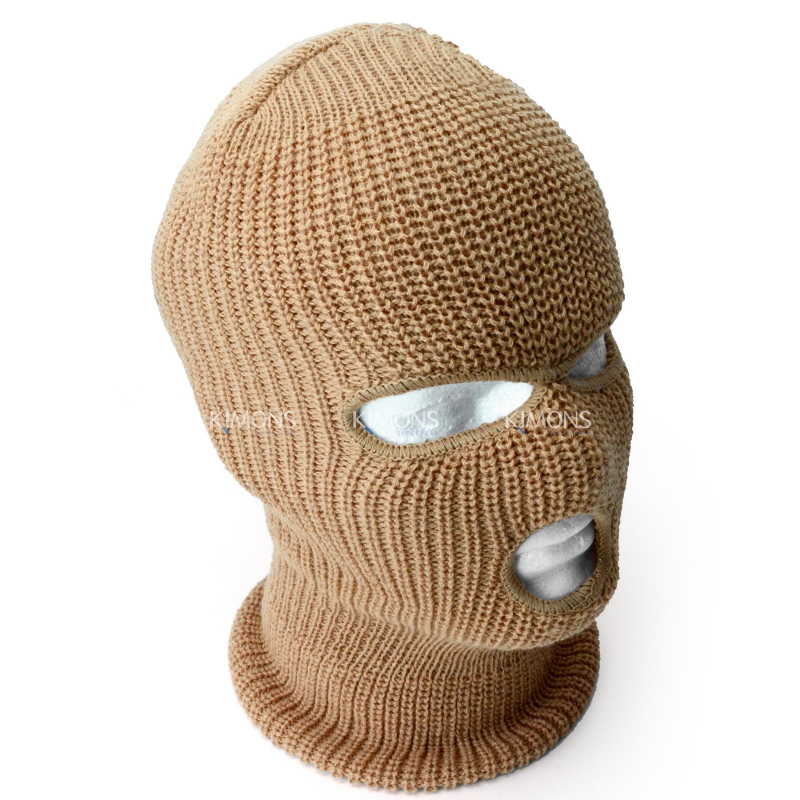 3 Hole Full Face Mask Ski Mask Winter Cap Balaclava Outdoor Beanie Tactical Hat