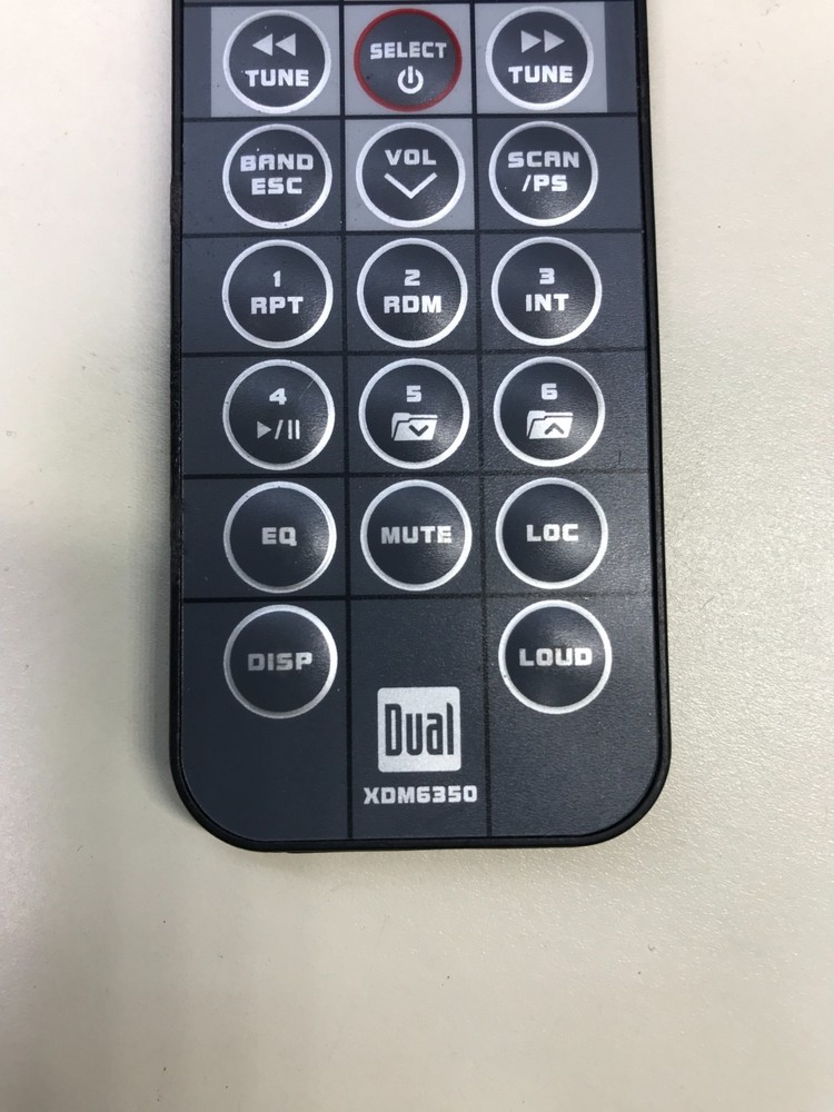 Original Dual XDMA6350 Remote Control OEM Replacement