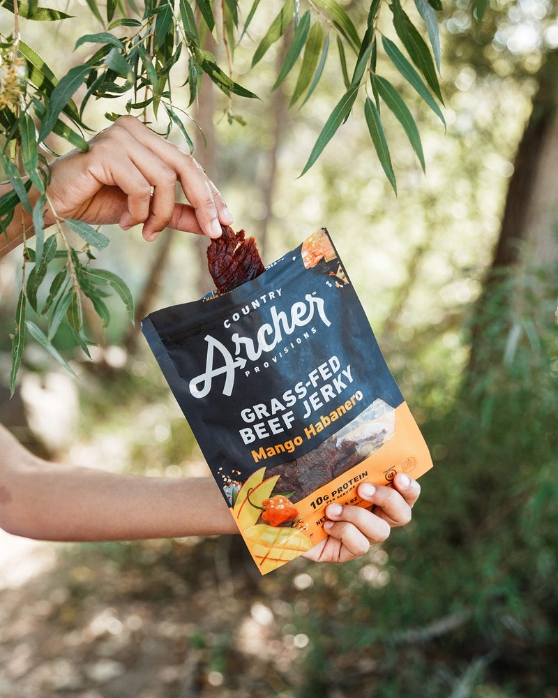 Grass-Fed Beef Jerky - Beef Jerky Snack Pack, Beef Jerky Bulk, Individual Bee...