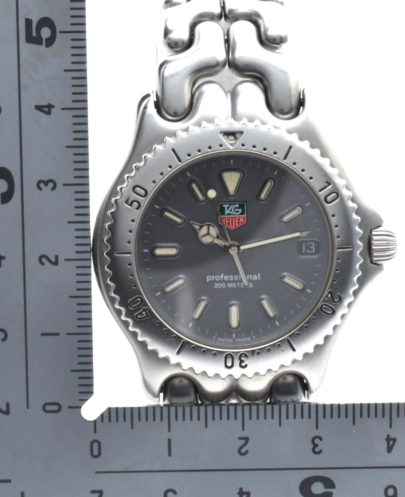 Vintage [MINT w/Box] TAG Heuer SEL S99.206M Gray 38mm Quartz Men's Watch