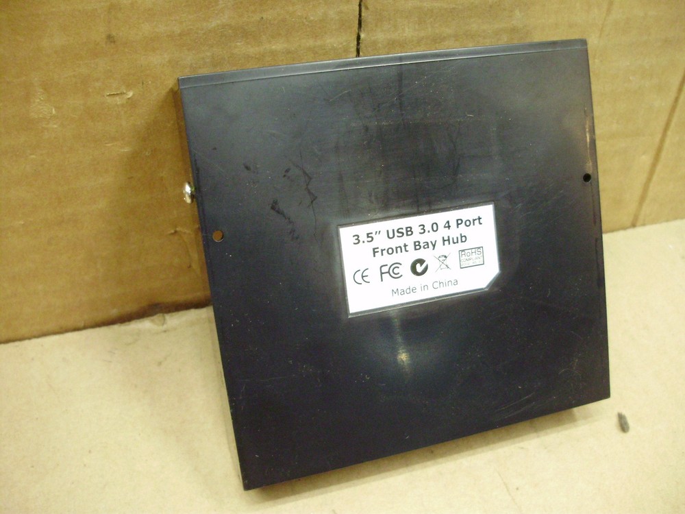 SuperSpeed Front Bay Hub, 3.5", USB 3.0, 4-Port