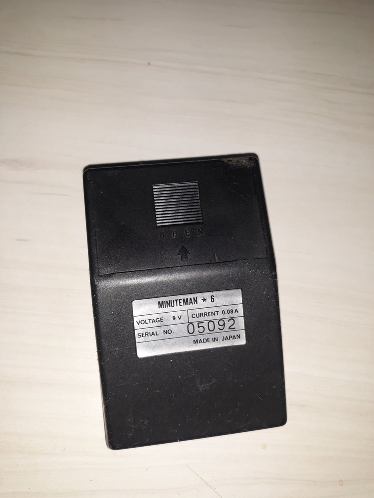 Commodore Minuteman * 6 Hand Held Calculator Working