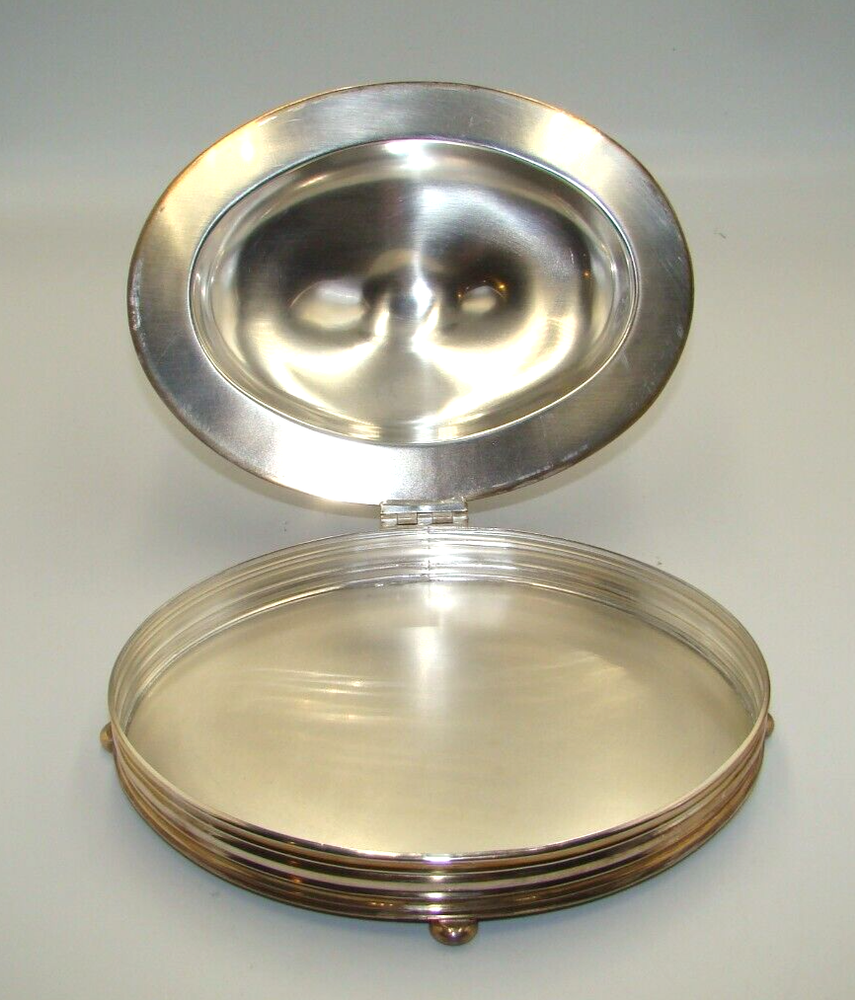 Vintage Gumps Silverplate Silent Butler