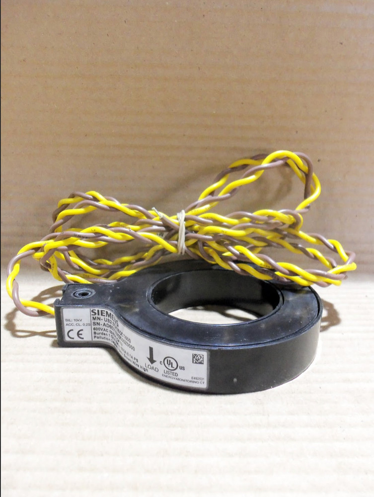 NEW SIEMENS SEM3SCCT600 SOLID CORE CURRENT TRANSFORMER