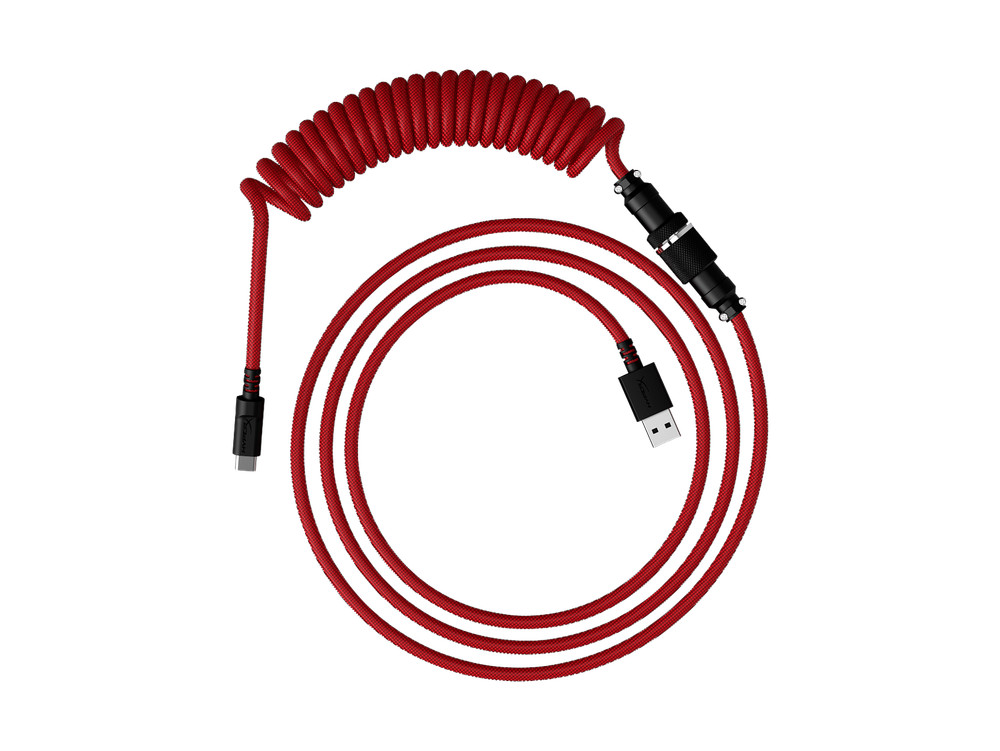 HyperX USB-C Coiled Cable Red-Black