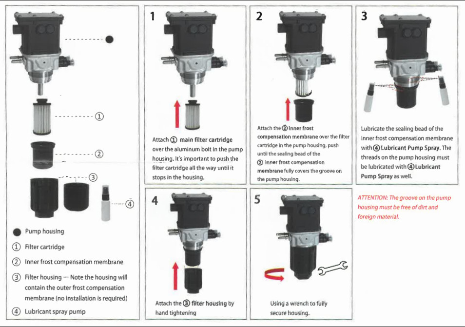 UF106 DEF FILTER KIT U58/11KIT MANN U58/11 4388378 UF106 PE17002 2122909PE