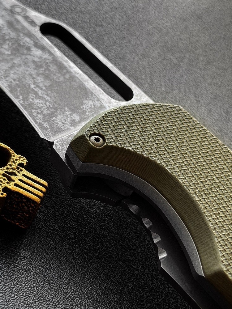 Mikkel Willumsen Knives Angel Eye Frame Lock Folder