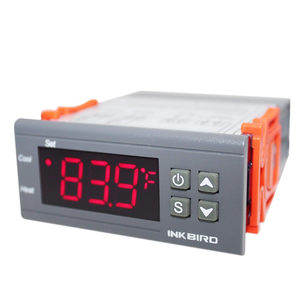 Inkbird All-Purpose Digital Temperature Controller Fahrenheit ITC-1000, Gray