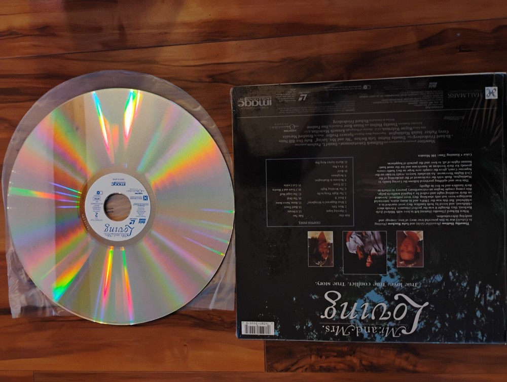 Mr. And Mrs. Loving Laserdisc Complete Near Mint