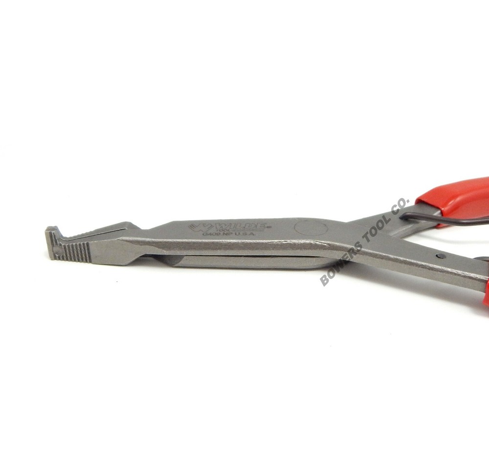 Wilde Tool 9” Right Angle & Straight Lock Ring Plier Set Snap Retaining USA MADE