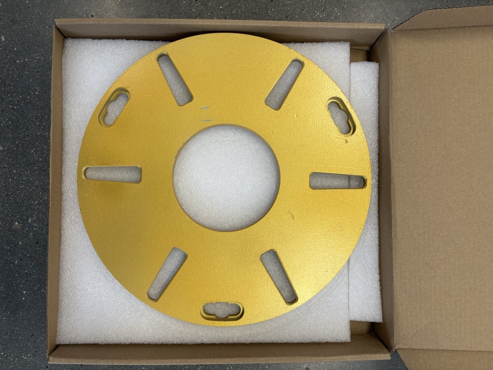 9” Redi Lock Plates For Husqvarna PG540 and PG530 Grinders.