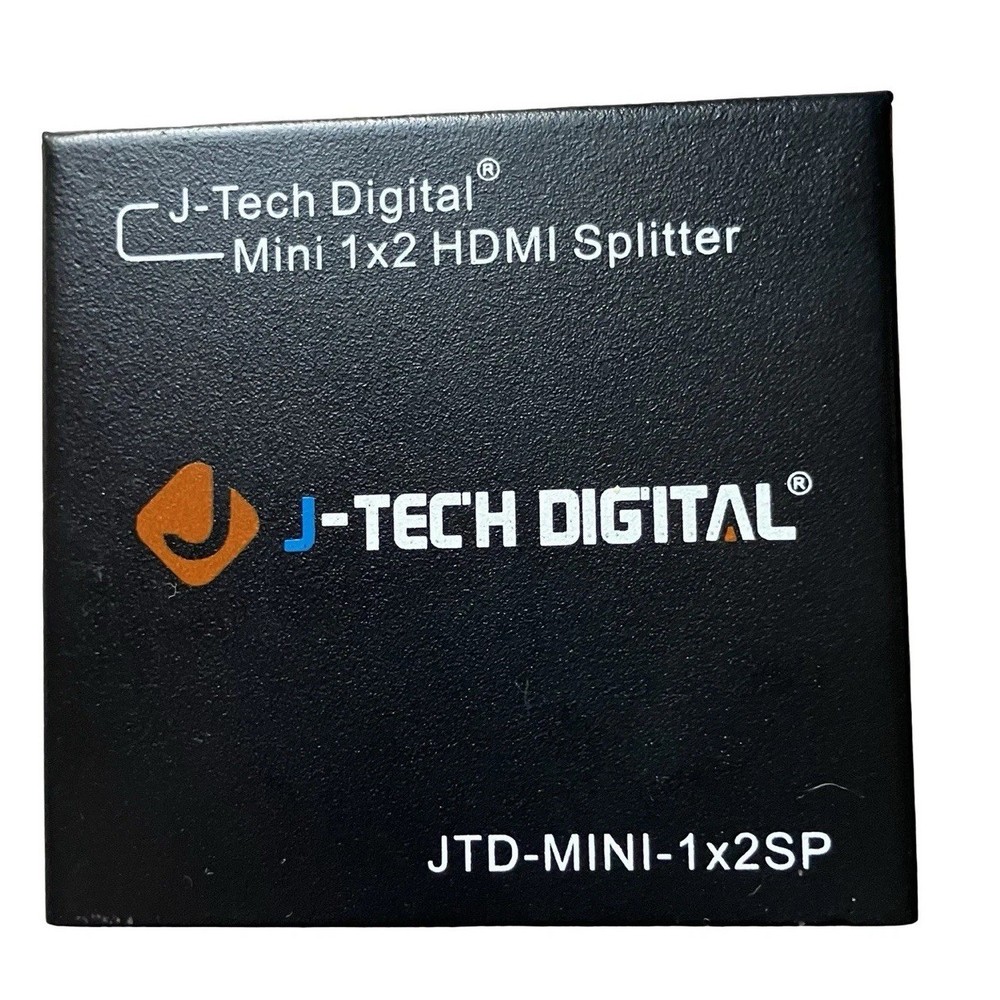 J-Tech Digital HDMI Bundle: JTD-MINI-1X2Sp Splitter & Bi-Direction Switch