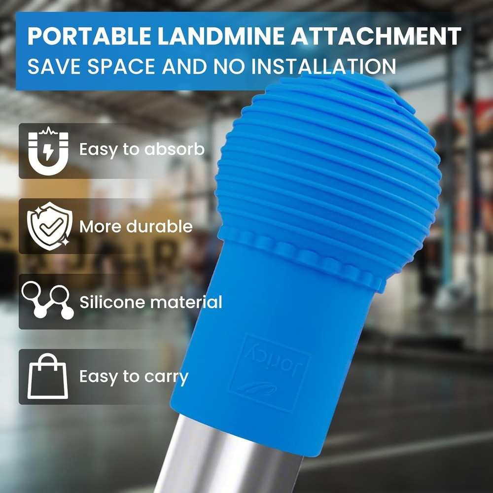 Joricy Landmine Attachment for Barbell, Fits 2" Olympic Bars Row, Spin, Split