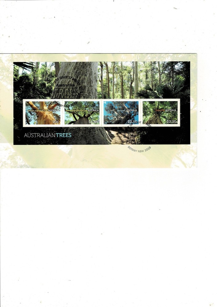 AUSTRALIA  201 5 AUSTRALIA TREES FDC