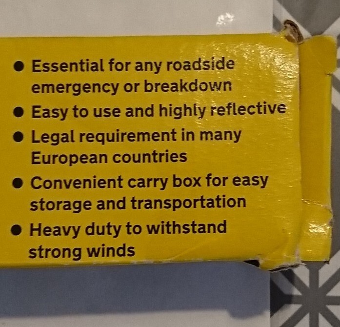 AA Emergency Triangle