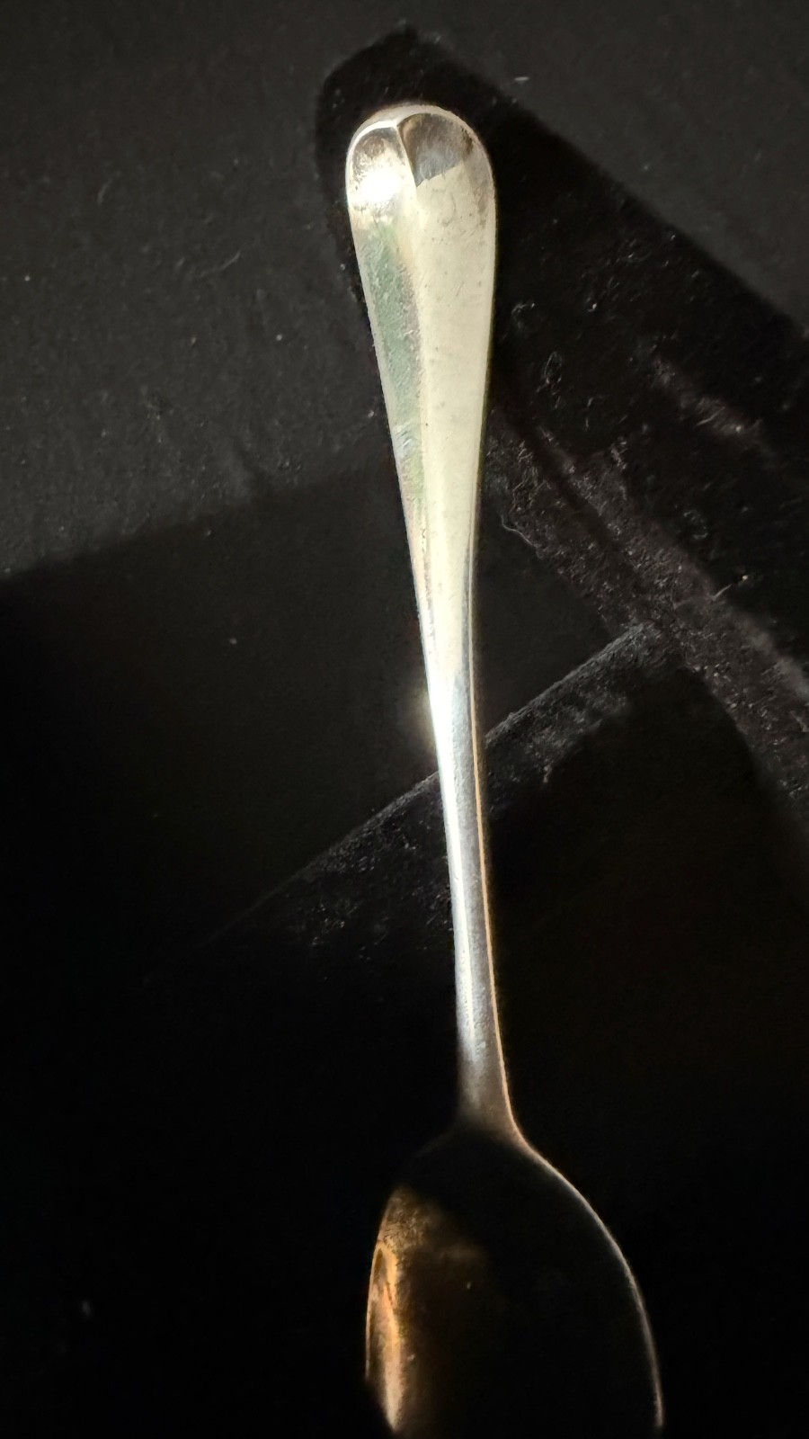 Circa 1710 English Britannia Hanoverian Spoon Crested
