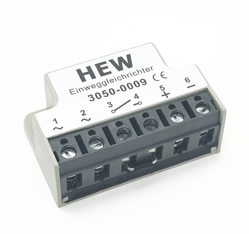 HEW Einweggleichrichter 3050-0009 half-wave Brake Rectifier module