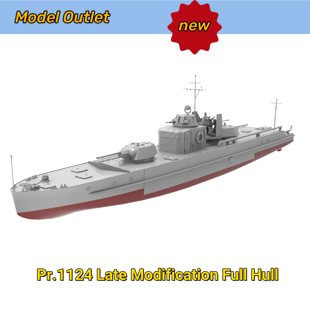PreSale 1/72 Pr.1124 Late Modification Full Hull