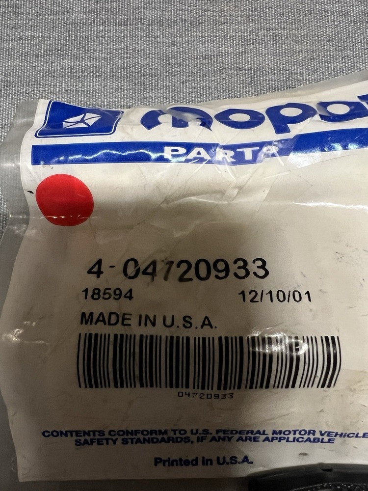 Genuine Mopar Key Blank 4720933