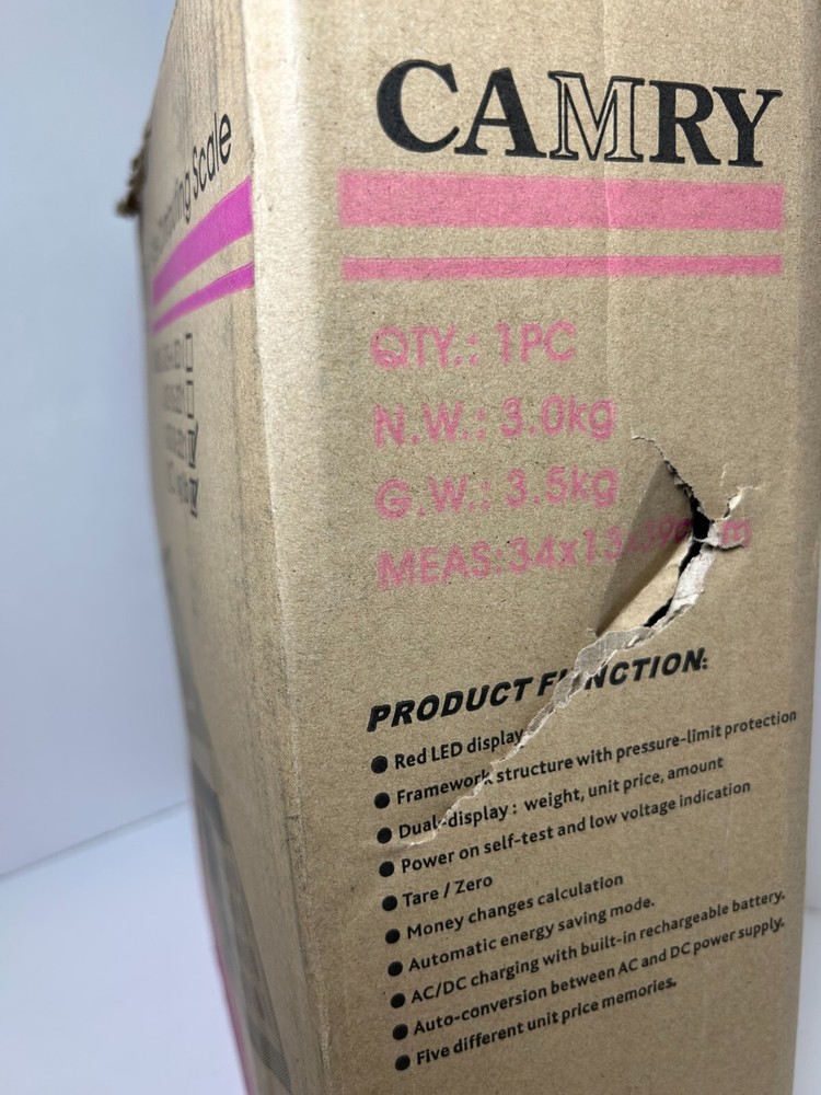 Camry Price Computing Scale ACS-30-JE21