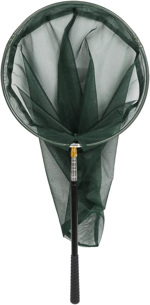 RESTCLOUD Professional Insect and Butterfly Net with 14" Ring, 26" Net Depth, 59