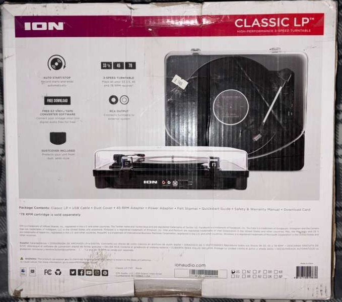 ION Classic LP Record Player