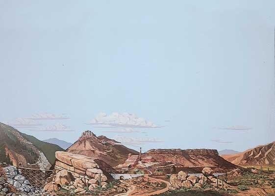 Walthers ~ Layout Control System ~ Mountain to Desert Background Scene ~ 949-703