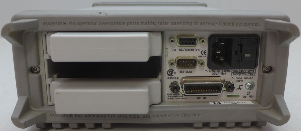 Agilent/HP 34970A Data Acquisition/Switch Unit - Tested and Working #3